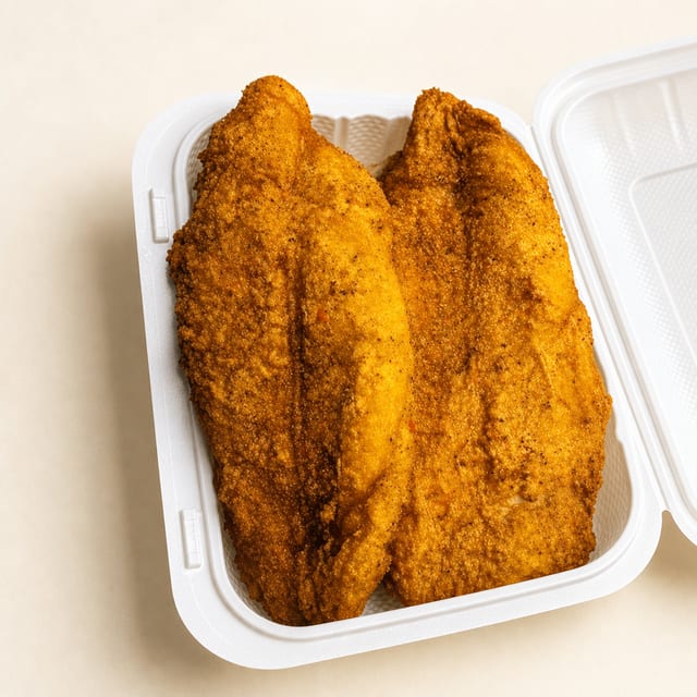 2 Pcs. Fish Over Rice.